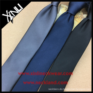 Schuluniform Polyester Plain Silk Black Tie